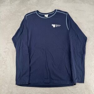 Hanes Beefy-T Mens Medium Blue Motion Picture & Television Fund Shirt Preowned
